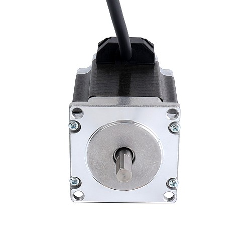 Dwuwałowy Nema 23 Bipolarny 1.85Nm(261.98oz.in) 2,8A 57x57x76mm 4 przewody