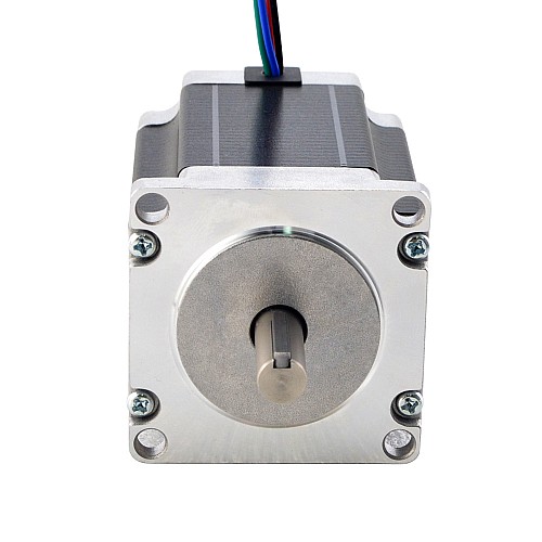Silnik Nema 23 1,85Nm(256,9oz.in) z wałem 9 mm do reduktora prędkości przekładni ślimakowejNmRV30