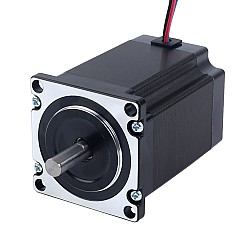Nema 23 bipolarny 1,9Nm(269,06oz.in) 2,8A 57x57x76,5mm 4 przewody Φ8mm wałek