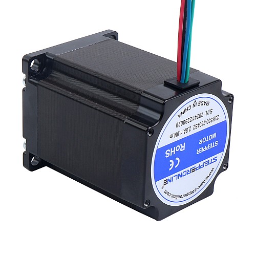 Nema 23 bipolarny 1,9Nm(269,06oz.in) 2,8A 57x57x76mm 4 przewody Φ8mm wałek - 23HS30-2804S2 | StepperOnline