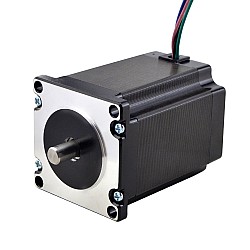 Krótki wał Nema 23 Bipolarny 1,89Nm(267,65oz.in) 2,9A 57x57x76,5mm 4 przewody