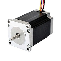 Podwójny wałek Nema 23 Uni/Bipolarny 1,8deg 2,83Nm(400oz.in) 4A 57x57x84 mm 8 przewodów