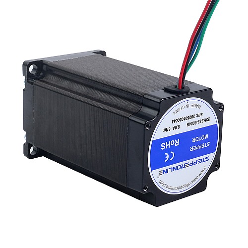 Silnik krokowy Nema 23 Bipolar 1,8 stopnia 3,00Nm(424,83 uncji cala) 5,0A 57 x 57 x 100mm 4 przewody - 23HS39-5004S | StepperOnline