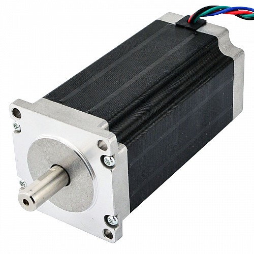 Nema 23 Dwubiegunowy 1,8deg 2,4Nm(339.87oz.in) 1,8A 57x57x104 mm 4 przewody Nema 23 Dwubiegunowy 1,8deg 2,4Nm(339.87oz.in) 1,8A 57x57x104 mm 4 przewody