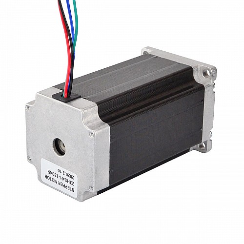 Nema 23 Dwubiegunowy 1,8deg 2,4Nm(339.87oz.in) 1,8A 57x57x104 mm 4 przewody Nema 23 Dwubiegunowy 1,8deg 2,4Nm(339.87oz.in) 1,8A 57x57x104 mm 4 przewody