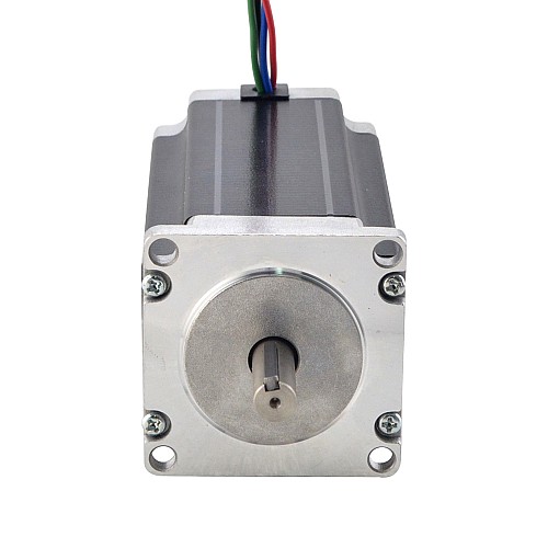 Silnik krokowy Nema 23 3Nm(425oz.in) z wałem 9mm do reduktora prędkości przekładni ślimakowejNmRV30