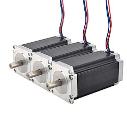 3 szt. Seria E Nema 23 Bipolarny 1,8 stopnia 3,0Nm(425oz.in) 4,2A 57x57x113mm 4 przewody