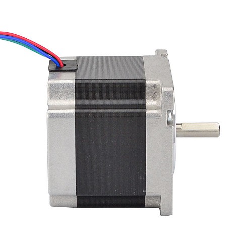 Nema 23 Dwubiegunowy 0,9deg 1,26Nm(178,4oz.in) 2,8A 57x57x56 mm 4 przewody Nema 23 Dwubiegunowy 0,9deg 1,26Nm(178,4oz.in) 2,8A 57x57x56 mm 4 przewody
