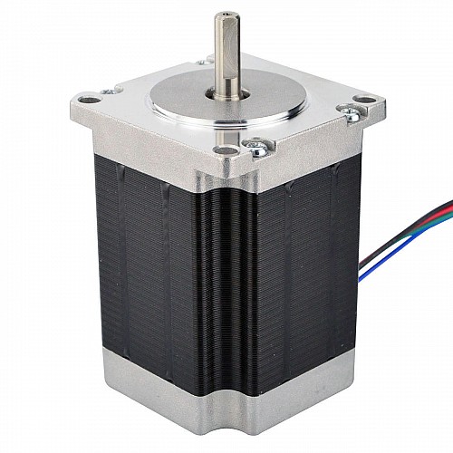 Nema 23 Dwubiegunowy 1,8deg 1.9Nm(269.06oz.in) 2,8A 57x57x76 mm 4 przewody