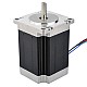 Nema 23 Dwubiegunowy 1,8deg 1.9Nm(269.06oz.in) 2,8A 57x57x76 mm 4 przewody
