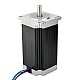 Nema 23 Dwubiegunowy 1,8deg 2,4Nm(339.87oz.in) 1,8A 57x57x104 mm 4 przewody Nema 23 Dwubiegunowy 1,8deg 2,4Nm(339.87oz.in) 1,8A 57x57x104 mm 4 przewody