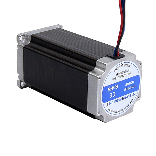 Nema 23 bipolarny 3Nm(425oz.in) 8mm średnica 4.2A 57x57x113mm 4 przewody silnik krokowy