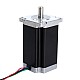 Seria S Nema 24 Dwubiegunowy 1,8deg 4,2Nm(594,77oz.in) 4,2A 60x60x100 mm 4-przewodowy
