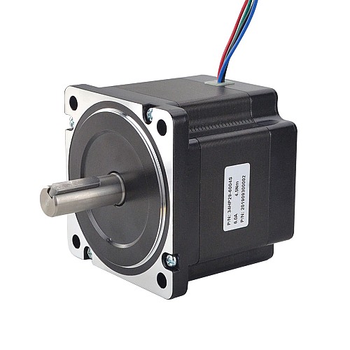 Seria P Nema 34 Dwubiegunowy 1,8deg 4,5Nm(637,25oz.in) 6,0A 86x86x74mm 4 przewody