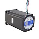 Seria P Nema 34 Dwubiegunowy 1,8deg 12Nm(1699.34oz.in) 6,0A 86x86x150,6mm 4 przewody