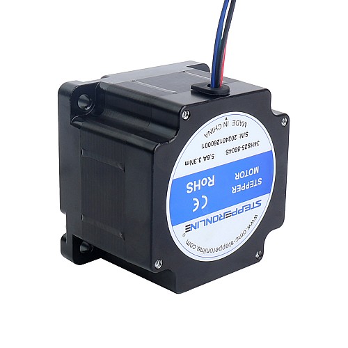 Silnik krokowy Nema 34 serii S Bipolarny 1,8 stopnia 3,3Nm (467,32oz.in) 5,6A 86x86x64mm 4 przewody