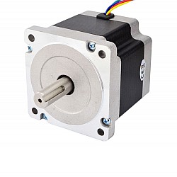 Silnik krokowy CNC Nema 34 4,5Nm(637,25oz.in) 5,5A 86x86x80mm Wał wpustowy