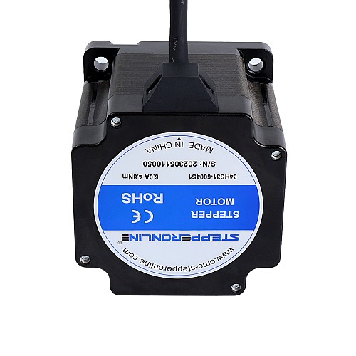 Silnik krokowy Nema 34 serii S 4,8Nm(679,74oz.in) 14mm Wał wpustowy 1m Kabel