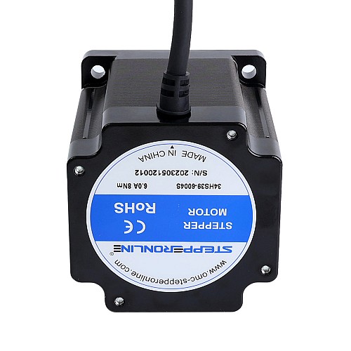 Zestaw 1-osiowego silnika krokowego CNC 8,0Nm(1132,89oz.in)) Silnik krokowy Nema 34 i sterownik oraz zasilacz 60V