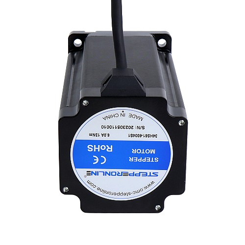 Silnik krokowy Nema 34 z serii S 13,0Nm(1841oz.in) 14mm wał wpustowy 1m kabel