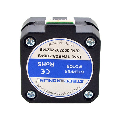 Seria E Nema 17 Dwubiegunowy 1,8 st. 17Ncm(24,07oz.in) 1A 42x42x23 mm 4 przewody Seria E Nema 17 Dwubiegunowy 1,8 st. 17Ncm(24,07oz.in) 1A 42x42x23 mm 4 przewody