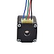 Nema 8 Dwubiegunowy 1,8deg 1,4Ncm(1,98oz.in) 0,2A 20x20x28mm 4 przewody