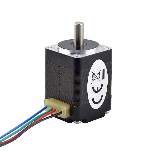 Nema 8 Dwubiegunowy 1,8deg 1,4Ncm(1,98oz.in) 0,2A 20x20x28mm 4 przewody