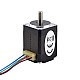 Nema 8 Dwubiegunowy 1,8deg 1,4Ncm(1,98oz.in) 0,2A 20x20x28mm 4 przewody