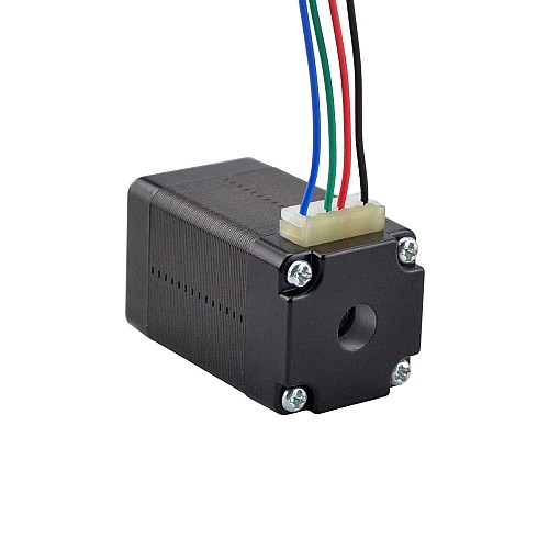 Nema 8 Dwubiegunowy 1,8deg 1,8Ncm(2,55oz.in) 0,6A 20x20x34mm 4 przewody