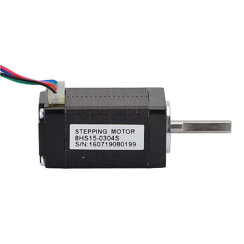 Nema 8 Dwubiegunowy 1,8st. 3Ncm(4,25oz.in) 0,3A 20x20x38mm 4 przewody