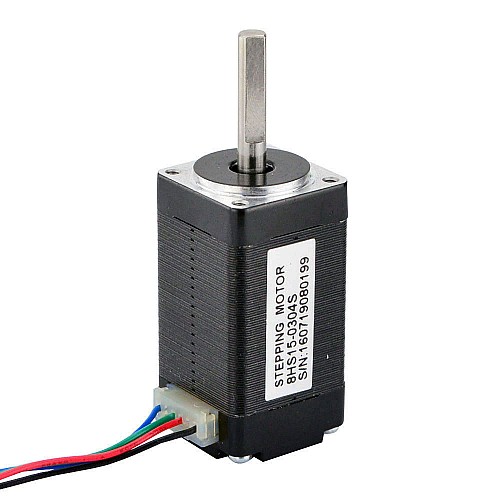 Nema 8 Dwubiegunowy 1,8st. 3Ncm(4,25oz.in) 0,3A 20x20x38mm 4 przewody