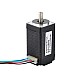 Nema 8 Dwubiegunowy 1,8deg 4Ncm(5,7oz.in) 0,6A 20x20x38mm 4 przewody