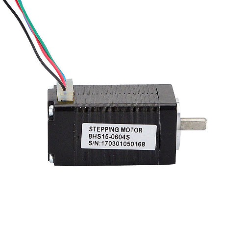 Nema 8 Dwubiegunowy 1,8deg 4Ncm(5,7oz.in) 0,6A 20x20x38mm 4 przewody