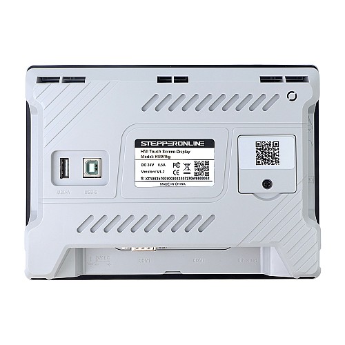 7 800x480px Port szeregowy RS-485 i USB 128MB/FLASH 128MB/pamięć Ekran dotykowy HMI z obsługą lloT Wyświetlacz LED - HI3070ig | StepperOnline