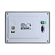 Seria TS2 7" 800x480px Port szeregowy RS232/RS485 & Pamięć 64MB HMI Ekran Dotykowy Wyświetlacz LED - TS2-700-Z | StepperOnline
