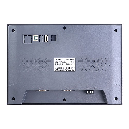 Seria TS3 10.1" 1024x600px Port szeregowy RS232/RS485 & Pamięć 128MB HMI Ekran Dotykowy Wyświetlacz LED - TS3-1000-Z | StepperOnline
