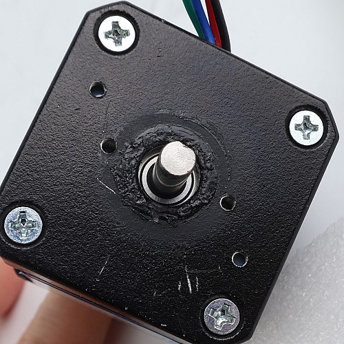 Używane produkty - Podwójny wał Nema 17 Bipolarny 0,9° 44Ncm(62,3oz.in) 1,68A 42x42x48mm 4 przewody z kablem 0,085m - 17HM19-1684D-USED | StepperOnline