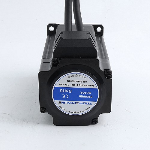 Używane produkty - Silnik krokowy Nema 24 z zamkniętą pętlą serii S 4,0Nm(566,45oz.in) Enkoder 1000PPR(4000CPR) - 24HS40-5004D-E1000-USED | StepperOnline