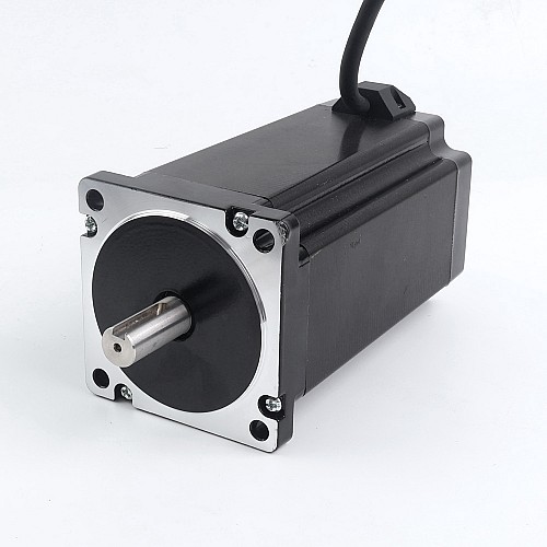 Używane produkty - Silnik krokowy Nema 34 serii S 13,0Nm(1841oz.in) Wał wpustowy 14mm, kabel 1m - 34HS61-6004S1-USED | StepperOnline