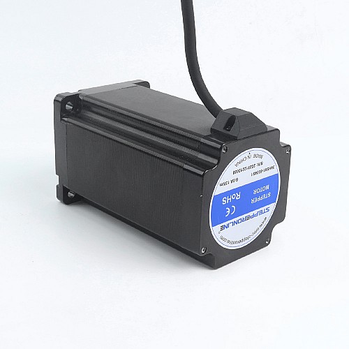 Używane produkty - Silnik krokowy Nema 34 serii S 13,0Nm(1841oz.in) Wał wpustowy 14mm, kabel 1m - 34HS61-6004S1-USED | StepperOnline