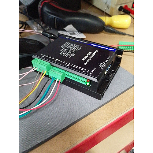 Używany - Zasoby z UK - Cyfrowy bezszczotkowy sterownik silnika prądu stałego 24V-48VDC Maksymalny 15.0A 400W - BLD-510B-USED | StepperOnline