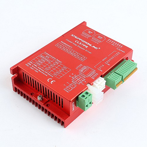 Używany - Zasoby z CN - Sterownik silnika krokowego z zamkniętą pętlą Modbus RS485 seria Y 0-5,0A 20-50VDC do silników Nema 17, 23, 24 - CL57PR-USED | StepperOnline