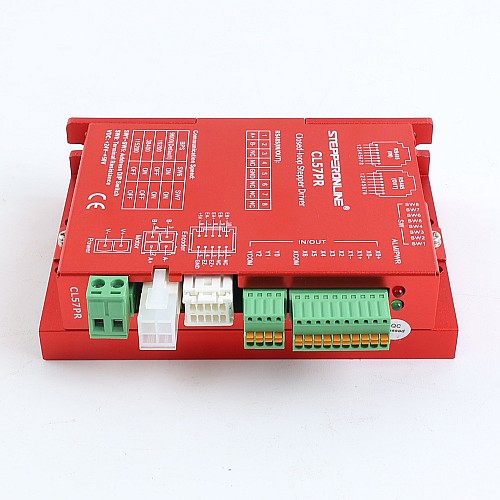 Używany - Zasoby z CN - Sterownik silnika krokowego z zamkniętą pętlą Modbus RS485 seria Y 0-5,0A 20-50VDC do silników Nema 17, 23, 24 - CL57PR-USED | StepperOnline