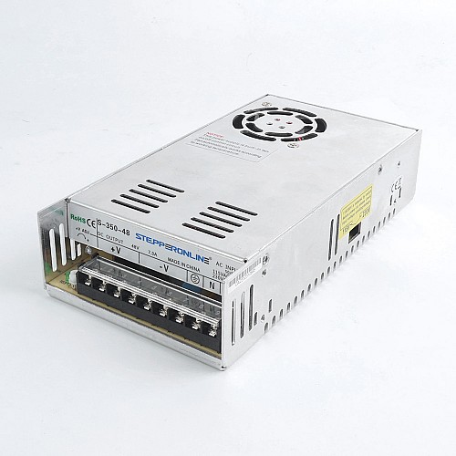 Używane produkty - 350W 48V 7.30A 115/230V Zasilacz do silników krokowych Zestawy routerów CNC - S-350-48-USED | StepperOnline