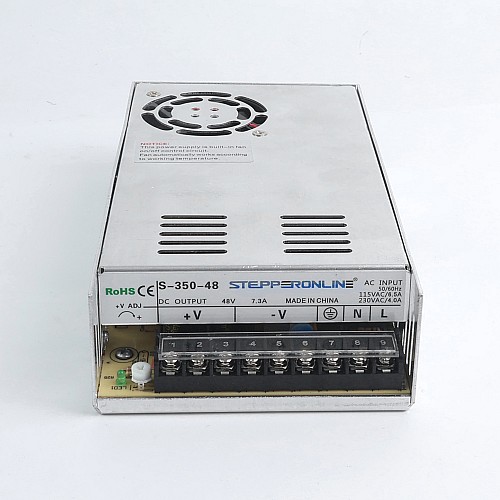 Używane produkty - 350W 48V 7.30A 115/230V Zasilacz do silników krokowych Zestawy routerów CNC - S-350-48-USED | StepperOnline