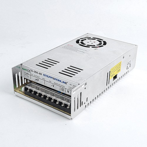 Używane produkty - 350W 60V 5.9A 115/230V Zasilacz do silników krokowych Zestawy routerów CNC - S-350-60-USED | StepperOnline