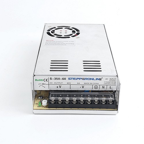 Używane produkty - 350W 60V 5.9A 115/230V Zasilacz do silników krokowych Zestawy routerów CNC - S-350-60-USED | StepperOnline