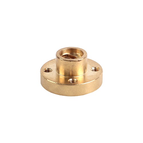 Używane produkty - Nakrętka śrubowa mosiądz do pręta gwintowanego Tr8x8mm - SN-B-MB-USED | StepperOnline