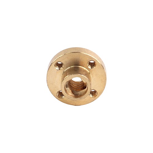Używane produkty - Nakrętka śrubowa mosiądz do pręta gwintowanego Tr8x8mm - SN-B-MB-USED | StepperOnline