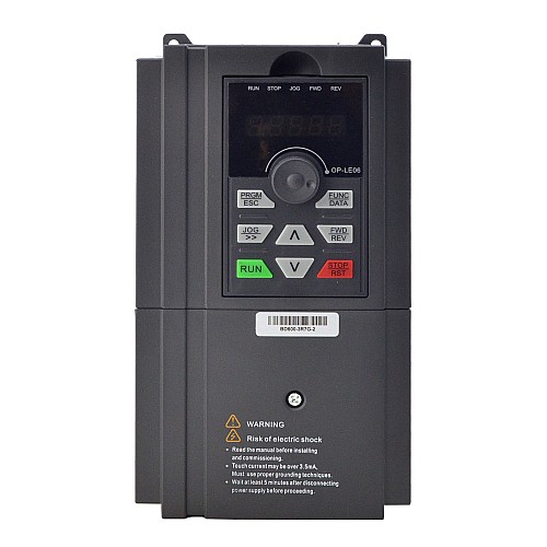 Seria BD600 VFD 5HP 3,7 kW 15A Trójfazowy napęd o zmiennej częstotliwości 220 V